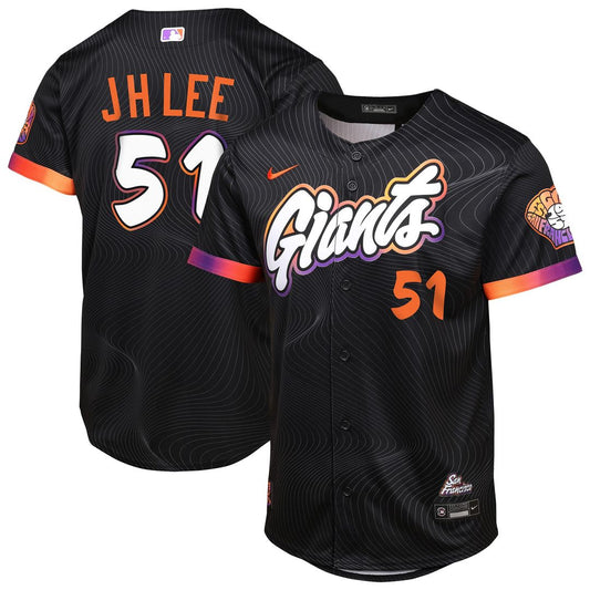 Jung Hoo Lee San Francisco Giants Nike Youth 2025 City Connect Player Limited Jersey - Anthracite