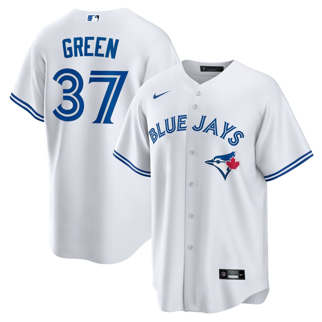 Chad Green Toronto Blue Jays Nike Home Player Replica Jersey - White