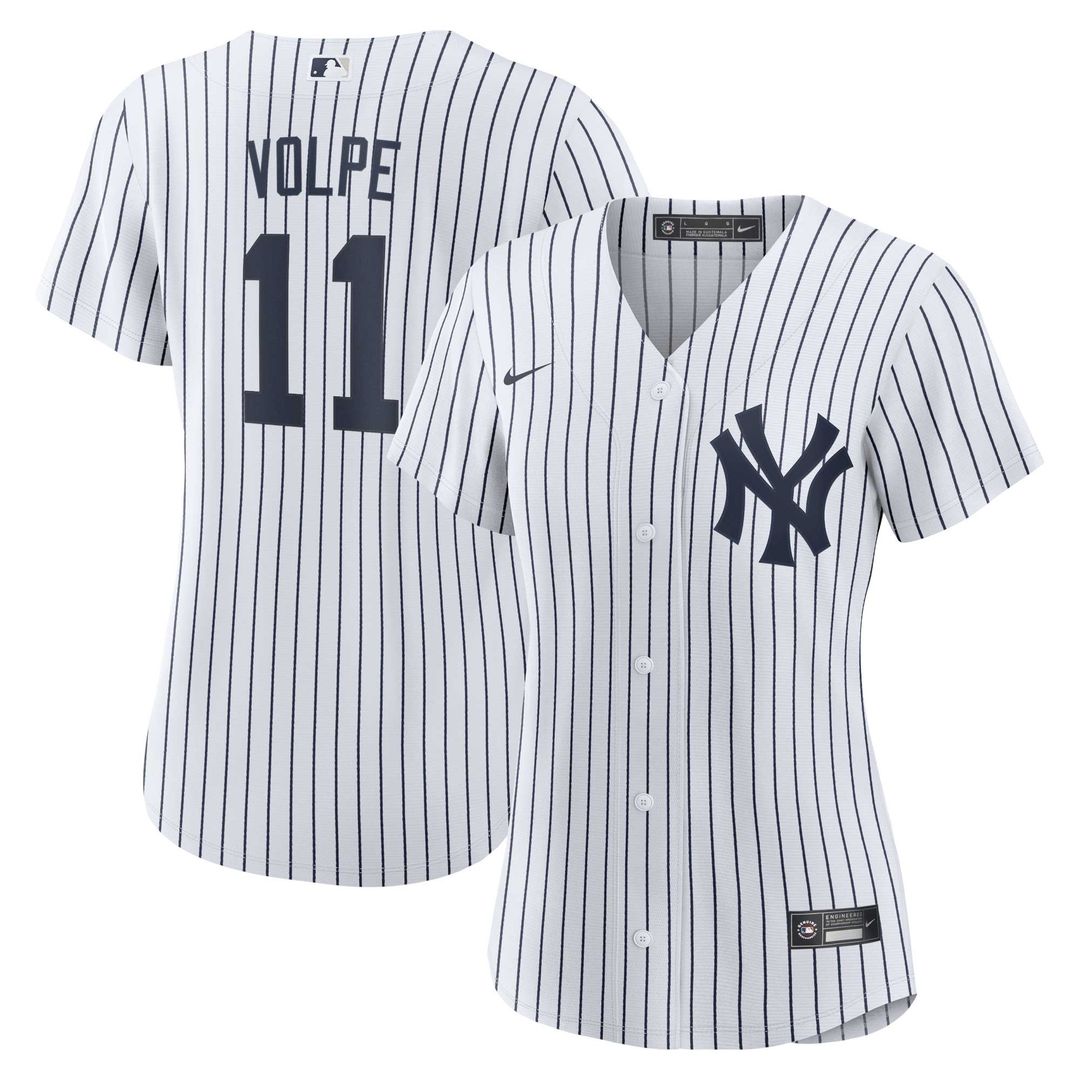 Anthony Volpe New York Yankees Nike Women's Home Player Replica Jersey - White