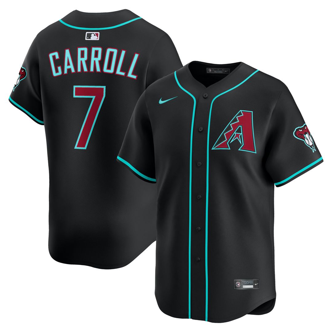Corbin Carroll Arizona Diamondbacks Nike Alternate Player Limited Jersey - Black