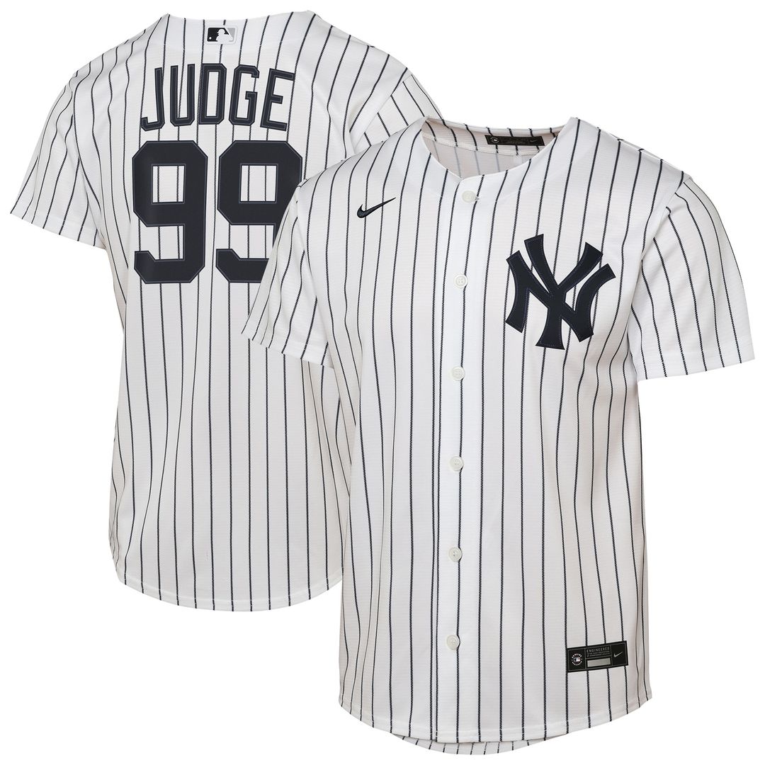 Aaron Judge New York Yankees Nike Youth Home Player Replica Jersey - White