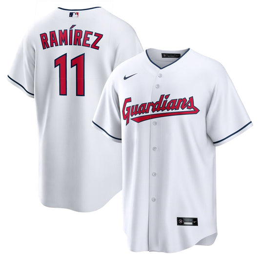 José Ramírez Cleveland Guardians Nike Player Replica Jersey - White