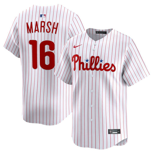 Brandon Marsh Philadelphia Phillies Nike Home Player Limited Jersey - White