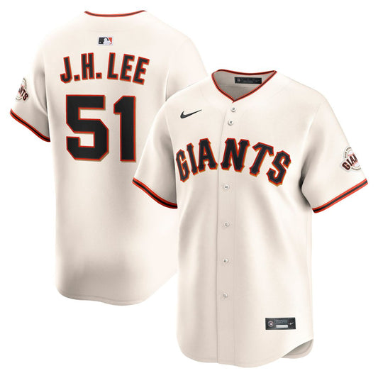 Jung Hoo Lee San Francisco Giants Nike Home Player Limited Jersey - Cream