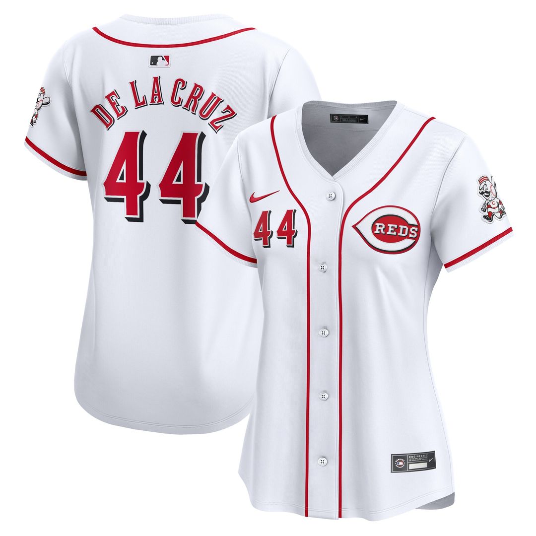 Elly De La Cruz Cincinnati Reds Nike Women's Home Player Limited Jersey - White