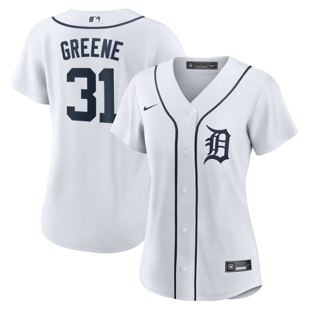 Riley Greene Detroit Tigers Nike Women's Home Player Replica Jersey - White