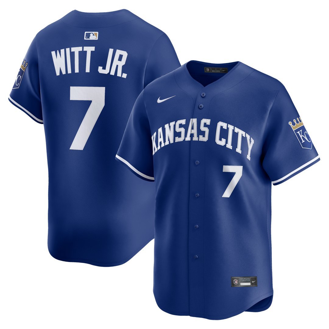 Bobby Witt Jr. Kansas City Royals Nike Alternate 2 Player Limited Jersey - Royal