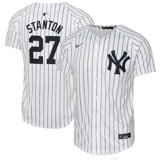 Giancarlo Stanton New York Yankees Nike Youth Home Player Limited Jersey - White