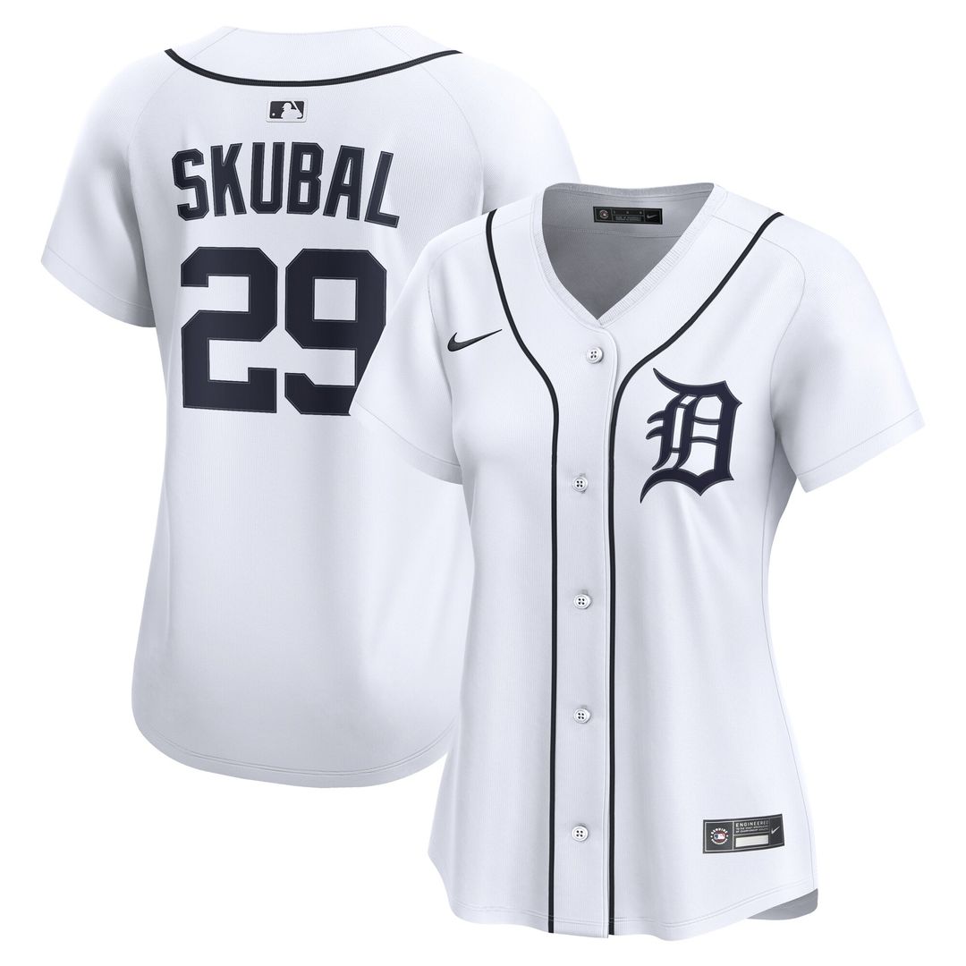 Tarik Skubal Detroit Tigers Nike Women's Home Player Limited Jersey - White
