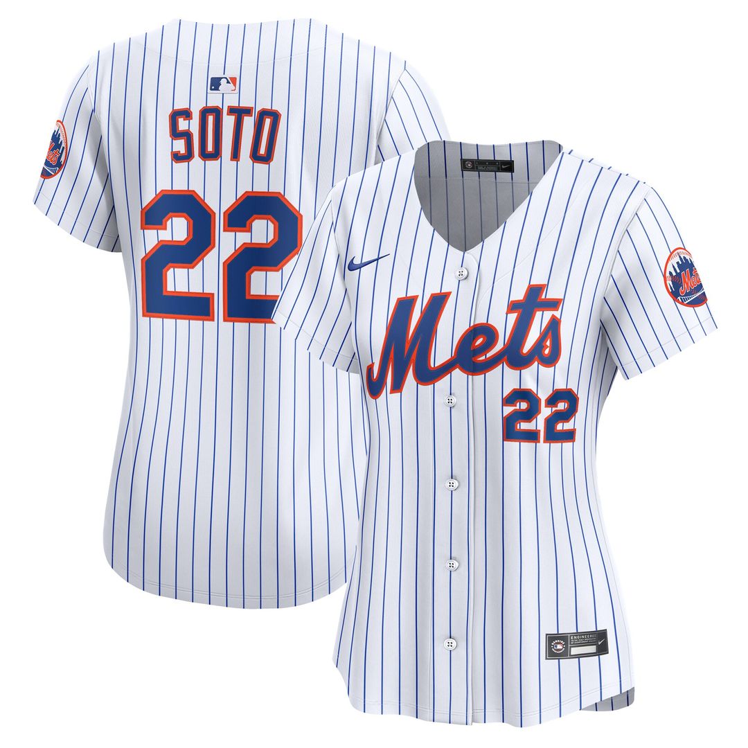 Juan Soto New York Mets Nike Women's Home Player Limited Jersey - White