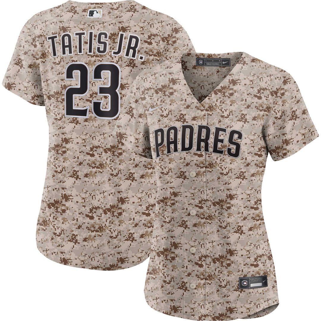 Fernando Tatis Jr. San Diego Padres Nike Women's USMC Alternate Player Replica Jersey - Camo