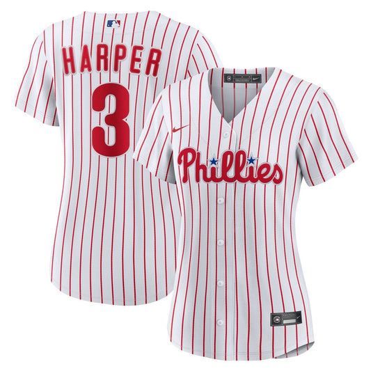 Bryce Harper Philadelphia Phillies Nike Women's Home Player Replica Jersey - White