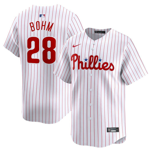 Alec Bohm Philadelphia Phillies Nike Home Player Limited Jersey - White