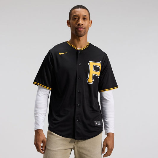 Pittsburgh Pirates Nike Alternate Team Replica Jersey - Black
