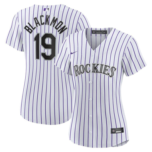Charlie Blackmon Colorado Rockies Nike Women's Home Player Replica Jersey - White