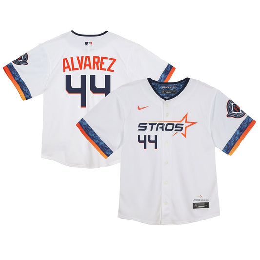 Yordan Alvarez Houston Astros Nike Infant 2025 City Connect Player Limited Jersey - White