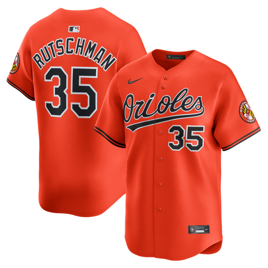 Adley Rutschman Baltimore Orioles Nike 2nd Alternate Player Limited Jersey - Orange
