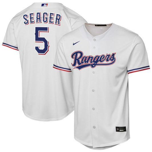 Corey Seager Texas Rangers Nike Youth Home Player Replica Jersey - White