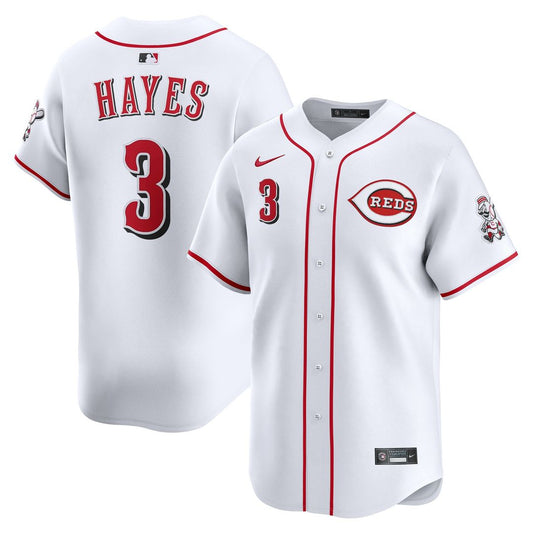 Ke'Bryan Hayes Cincinnati Reds Nike Home Player Limited Jersey - White