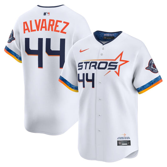 Yordan Alvarez Houston Astros Nike 2025 City Connect Player Limited Jersey - White