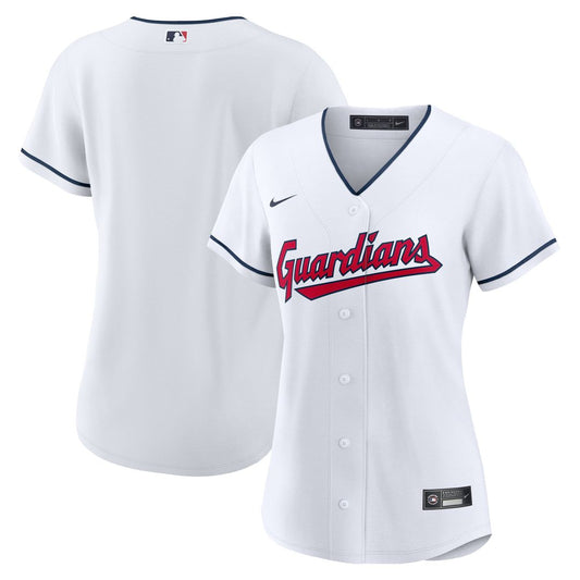 Women's Cleveland Guardians Nike Home Team Replica Jersey - White