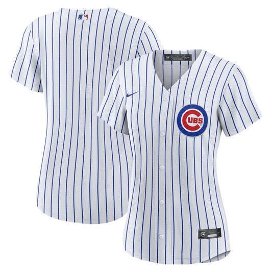 Chicago Cubs Nike Women's Home Team Replica Jersey - White