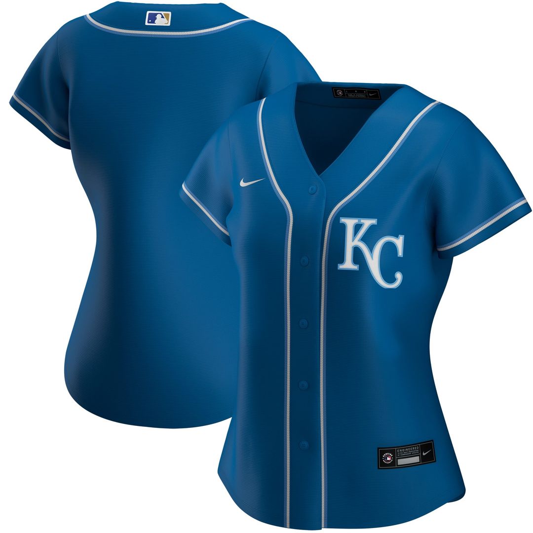 Kansas City Royals Nike Women's Alternate Team Replica Jersey - Royal