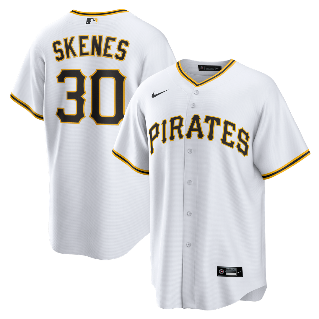 Paul Skenes Pittsburgh Pirates Nike Home Player Replica Jersey - White