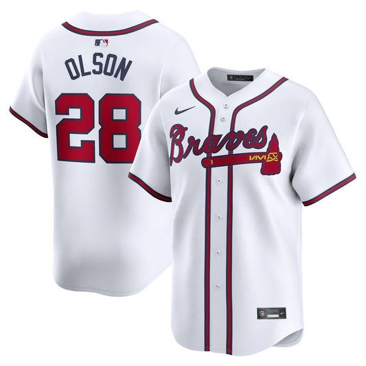Matt Olson Atlanta Braves Nike Home Player Limited Jersey - White