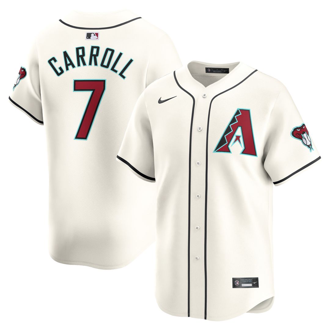 Corbin Carroll Arizona Diamondbacks Nike Home Player Limited Jersey - White