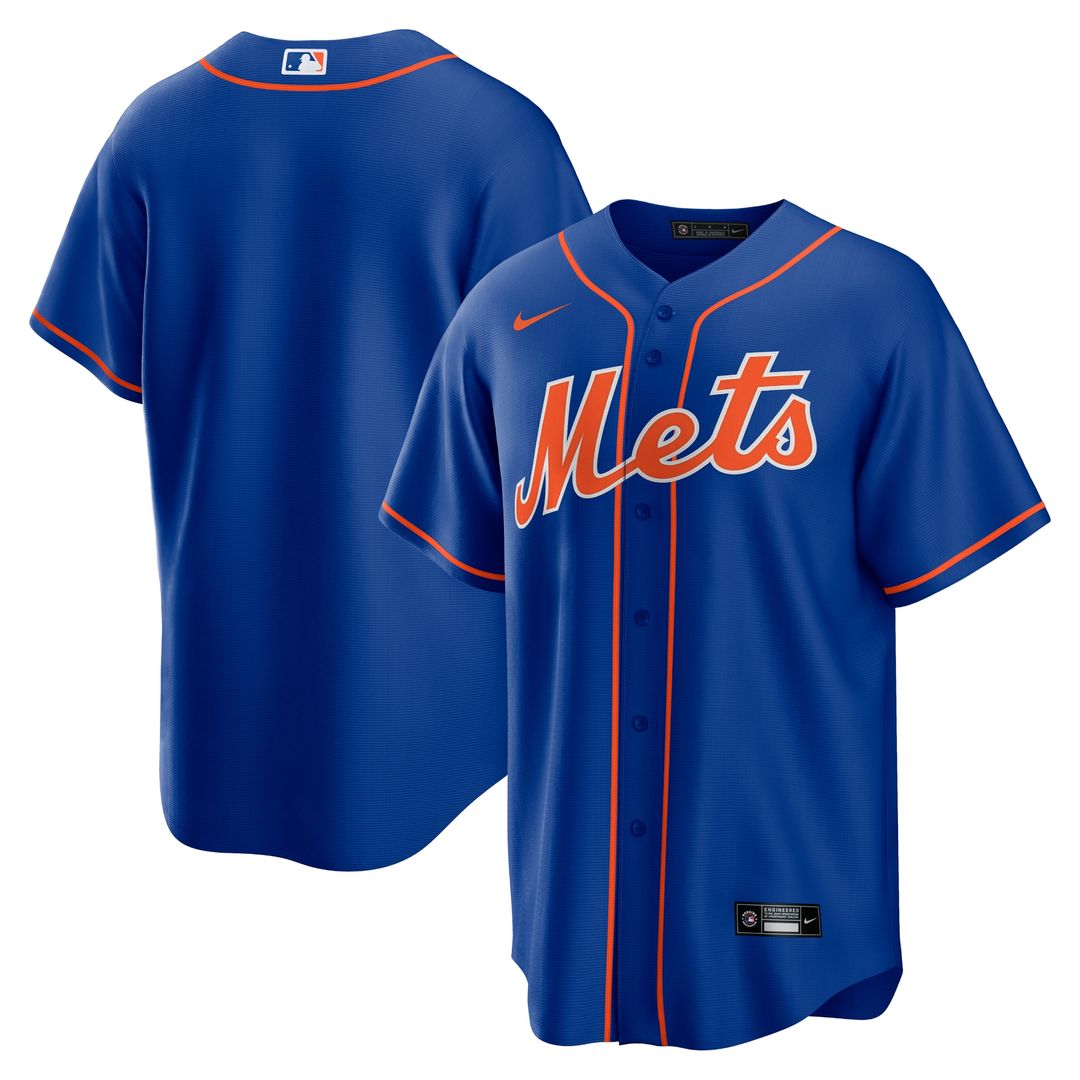 New York Mets Nike Alternate Team Replica Jersey - Royal