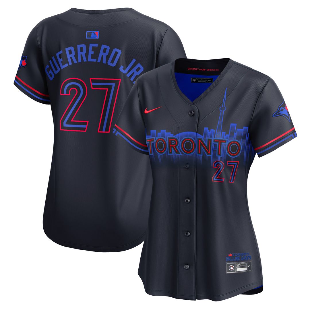Vladimir Guerrero Jr. Toronto Blue Jays Nike Women's 2024 City Connect Player Limited Jersey - Navy