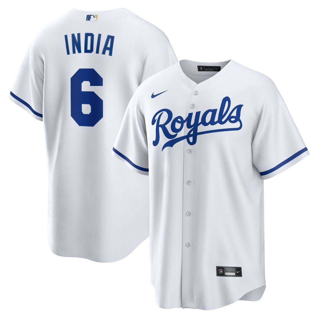Jonathan India Kansas City Royals Nike Home Player Replica Jersey - White