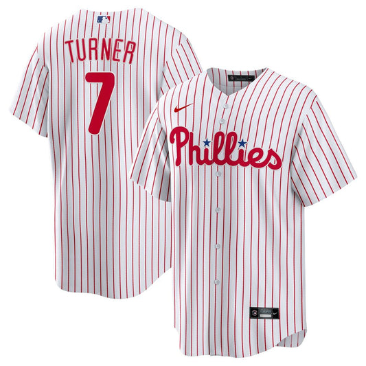 Trea Turner Philadelphia Phillies Nike Home Player Replica Jersey - White