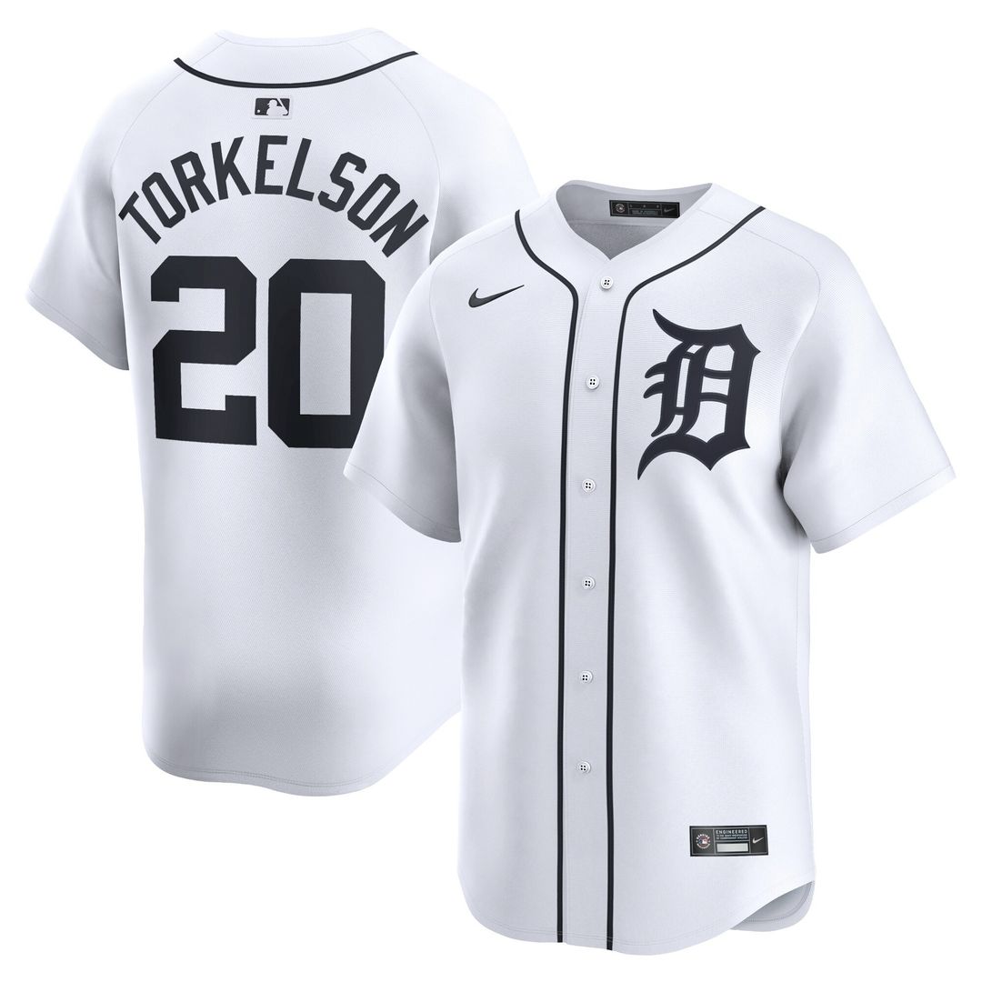 Spencer Torkelson Detroit Tigers Nike Youth Home Player Limited Jersey - White
