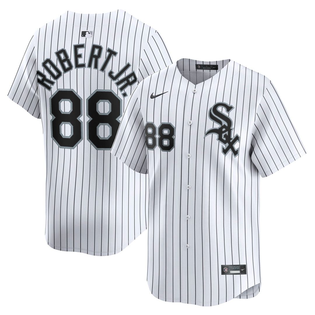 Luis Robert Jr. Chicago White Sox Nike Home Player Limited Jersey - White