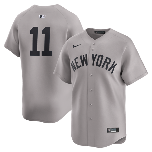 Anthony Volpe New York Yankees Nike Road Player Limited Jersey - Gray