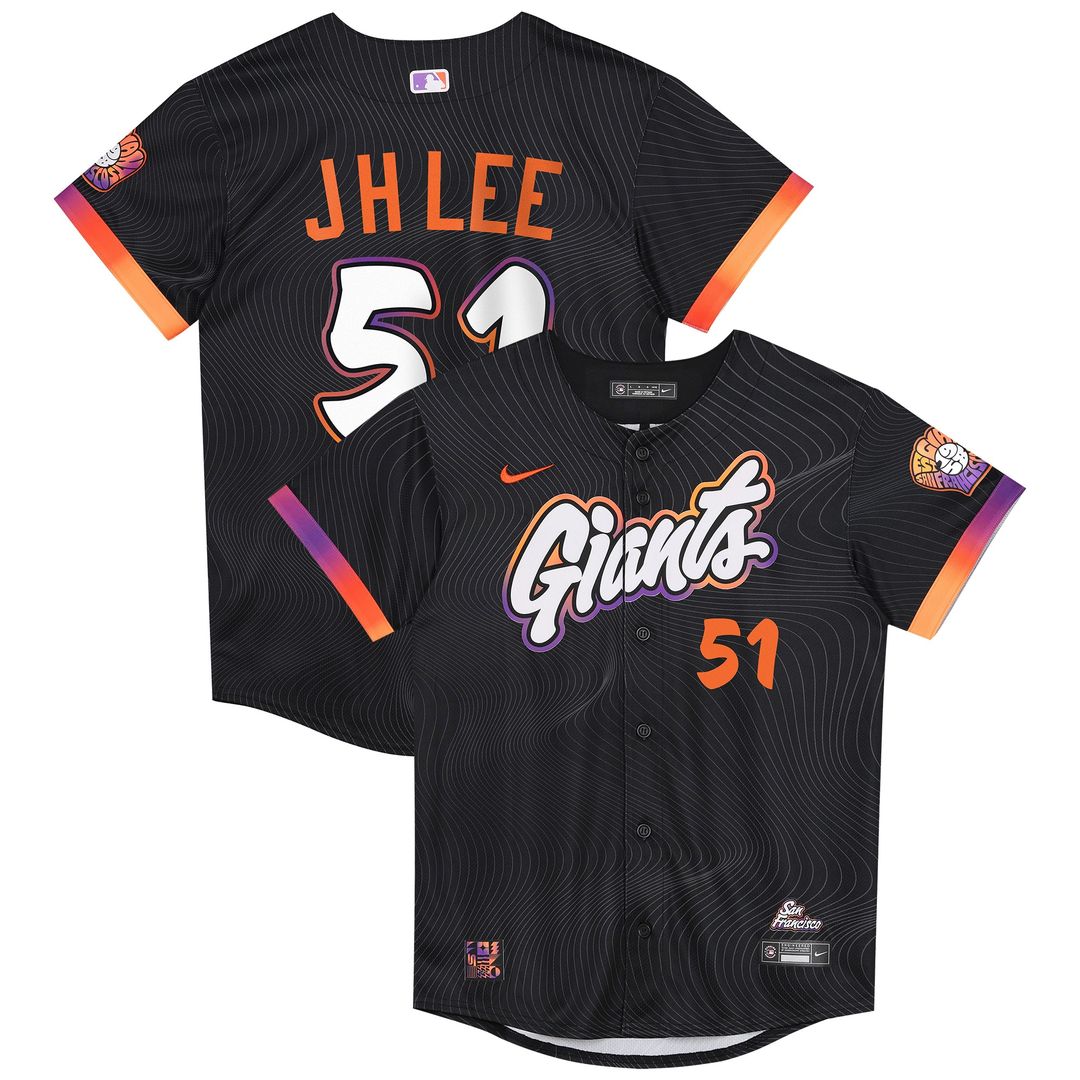 Jung Hoo Lee San Francisco Giants Nike Preschool 2025 City Connect Player Limited Jersey - Anthracite