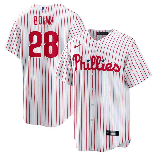 Alec Bohm Philadelphia Phillies Nike Player Replica Jersey - White