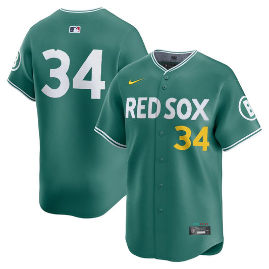 David Ortiz Boston Red Sox Nike 2025 City Connect Retired Player Limited Jersey - Green
