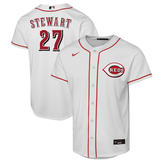 Sal Stewart Cincinnati Reds Nike Youth Home Player Replica Jersey - White