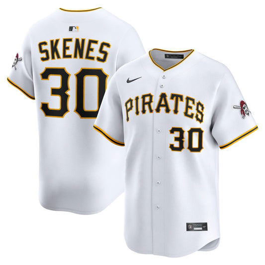 Paul Skenes Pittsburgh Pirates Nike Home Player Limited Jersey - White