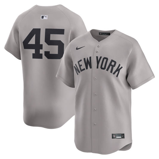Gerrit Cole New York Yankees Nike Road Player Limited Jersey - Gray