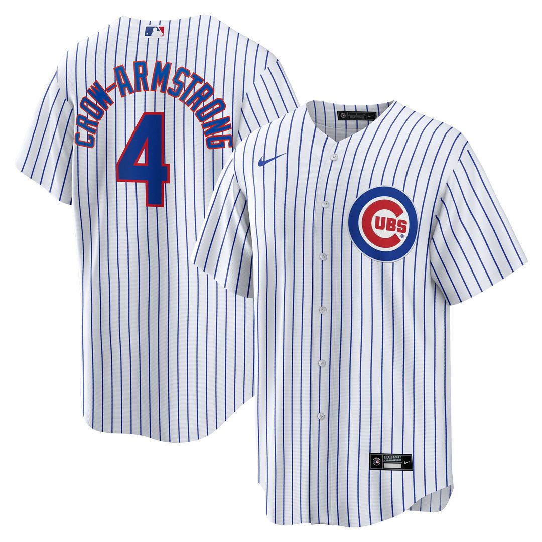 Pete Crow - Armstrong Chicago Cubs Nike Home Replica Jersey - White