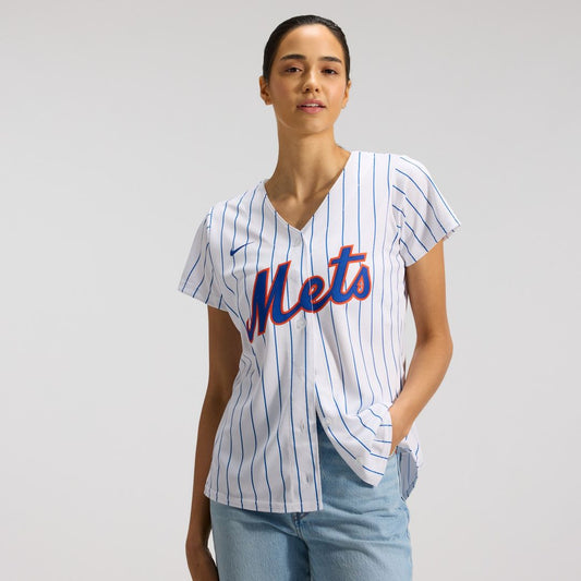 New York Mets Nike Women's Home Team Replica Jersey - White