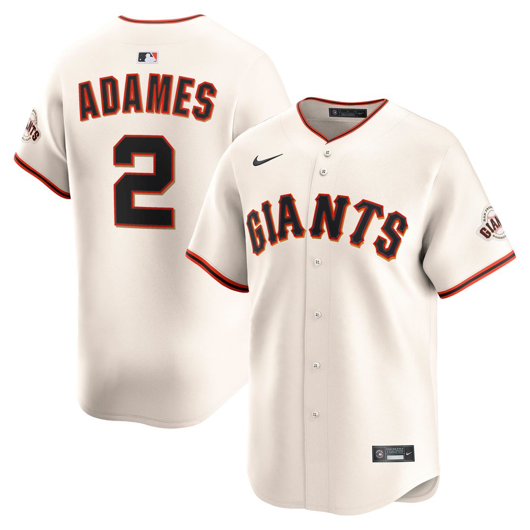 Willy Adames San Francisco Giants Nike Home Player Limited Jersey - Cream