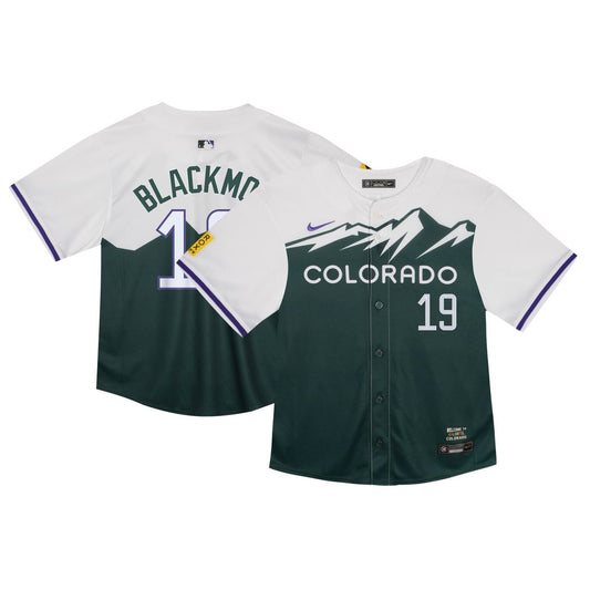 Charlie Blackmon Colorado Rockies Nike Toddler City Connect Player Limited Jersey - Green