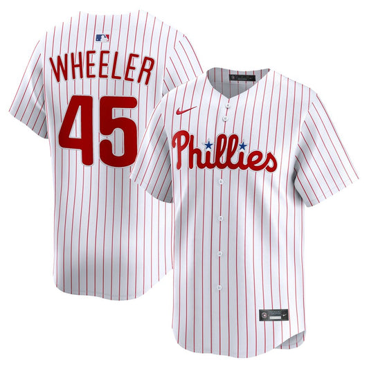 Zack Wheeler Philadelphia Phillies Nike Home Player Limited Jersey - White