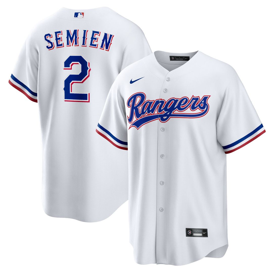 Marcus Semien Texas Rangers Nike Youth Home Player Replica Jersey - White