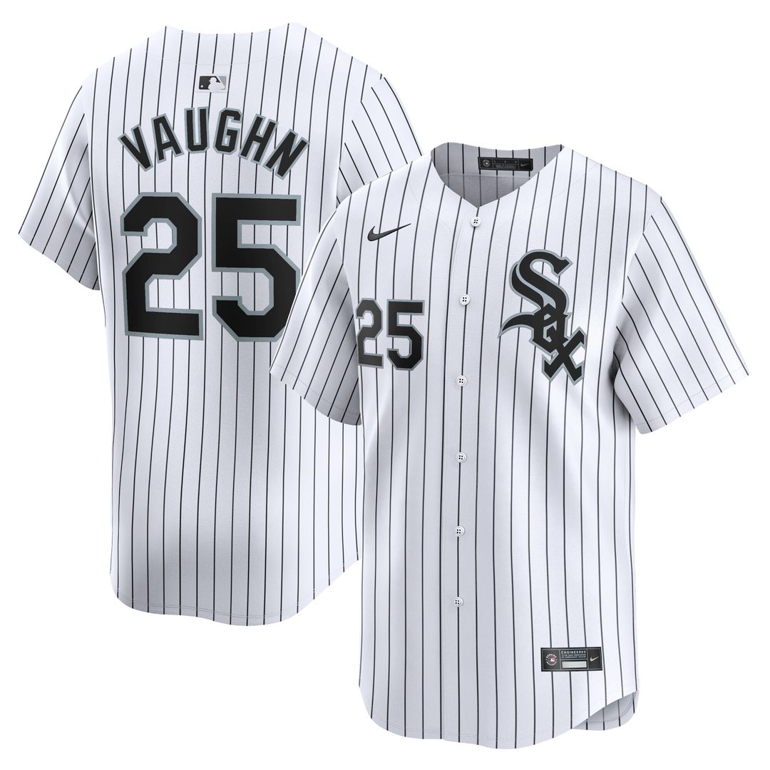 Andrew Vaughn Chicago White Sox Nike Home Player Limited Jersey - White